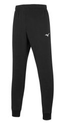 Spodnie do biegania Mizuno Team. Czarne spodnie sportowe męskie Mizuno, z bawełny. Za 195.50 zł.