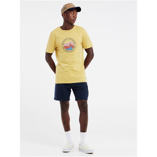 Koszulka męska Protest PRTSHARM t-shirt. Żółte t-shirty męskie Protest, m, bez wzorów, bez kołnierzyka. Za 173.00 zł.