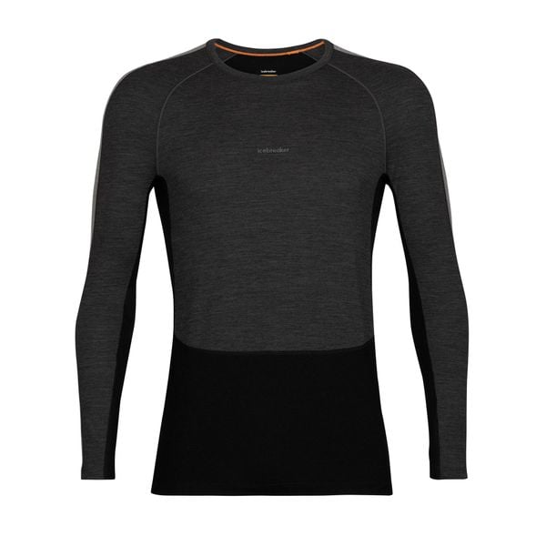 Koszulka termoaktywna męska icebreaker ZoneKnit 200. Szare bielizna termoaktywna męska Icebreaker, m, bez wzorów. Za 329.99 zł.
