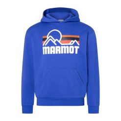 Bluza trekkingowa męska Marmot Coastal Hoody. Niebieskie bluzy bez kaptura męskie Marmot, m. Za 199.99 zł.
