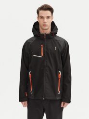 Aulp Kurtka softshell Robin Czarny Regular Fit. Czarne kurtki outdoor męskie Aulp, m, bez wzorów, z softshellu, bez kaptura. Za 309.99 zł.