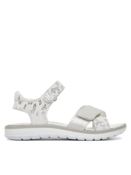 Primigi Sandały 1385311 M Srebrny. Szare sandały dziewczęce Primigi, ze skóry, bez zapięcia. Za 249.99 zł.