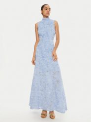 ROTATE Sukienka wieczorowa 113617 Niebieski Regular Fit. Niebieskie sukienki damskie ROTATE, bez wzorów, z syntetyku, wizytowe, bez kołnierzyka, bez ramiączek. Za 1,509.00 zł.