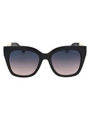 Guess Damskie okulary przeciwsłoneczne w kolorze czarno-granatowym rozmiar: 53. Czarne okulary przeciwsłoneczne damskie Guess. Za 227.31 zł.