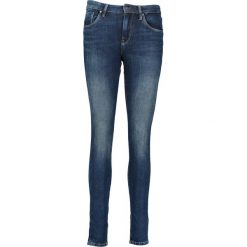 Dżinsy "Regent" - Skinny fit - w kolorze granatowym. Niebieskie jeansy damskie Denim Special, z podwyższonym stanem. W wyprzedaży za 169.95 zł.