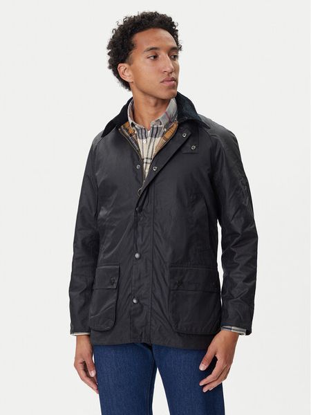 Barbour Kurtka przejściowa Ashby MWX0339NY92 Granatowy Regular Fit. Niebieskie kurtki męskie Barbour, m, bez wzorów, z bawełny, bez kaptura. Za 1,549.00 zł.