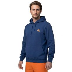Męska bluza tenisowa z kapturem Siroko Newport Navy. Niebieskie bluzy z kapturem męskie SIROKO, m, z materiału. Za 169.00 zł.