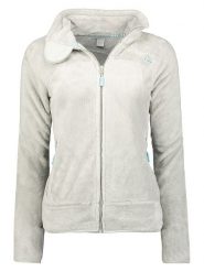 Geographical Norway Kurtka polarowa "Upaline" w kolorze szarym rozmiar: XXL. Szare kurtki damskie Geographical Norway, xxl, bez wzorów, z polaru, bez kaptura. Za 95.69 zł.