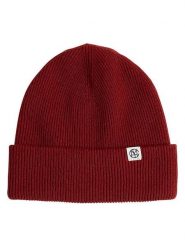 MOSS COPENHAGEN Wełniana czapka beanie "Lowee" w kolorze bordowym rozmiar: onesize. Czerwone czapki zimowe damskie MOSS COPENHAGEN, z materiału. Za 143.17 zł.