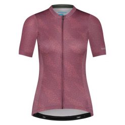 Damska koszulka z krótkim rękawem COLORE, matowy róż. Czerwone bluzki sportowe damskie SHIMANO, m, bez wzorów, z dżerseju, bez ramiączek. Za 269.90 zł.