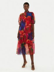 Ted Baker Sukienka koszulowa Miru 275588 Kolorowy Loose Fit. Sukienki damskie Ted Baker, bez wzorów, z syntetyku, bez kołnierzyka, bez ramiączek, koszulowe. Za 659.99 zł.