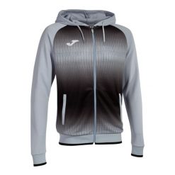 Kurtka z dresu Joma Tiger V. Czarne kurtki treningowe męskie Joma, bez wzorów, z dresówki, na fitness i siłownię. Za 180.10 zł.