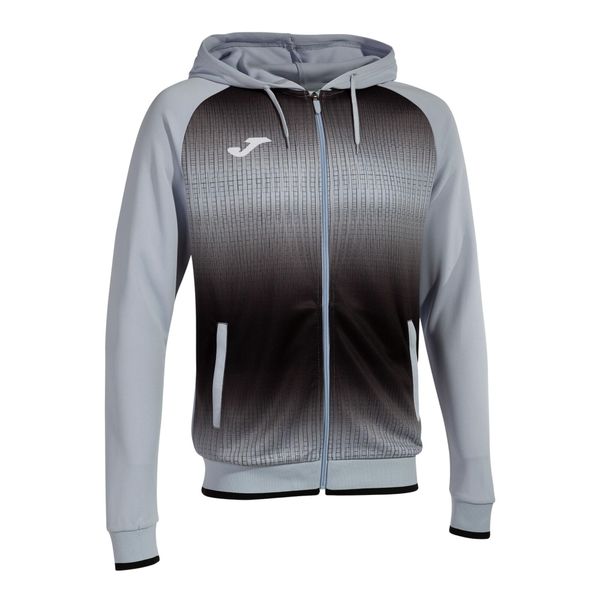 Kurtka z dresu Joma Tiger V. Czarne kurtki treningowe męskie Joma, bez wzorów, z dresówki, na fitness i siłownię. Za 180.10 zł.