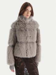 Patrizia Pepe Futro 2O0174 E077 S746 Szary Regular Fit. Szare futra damskie Patrizia Pepe, s. Za 2,049.00 zł.