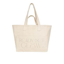 Torba Bawełniana - Ready Set Glow. Szare torebki klasyczne damskie BESHAPED, bez wzorów, z bawełny, bez dodatków. Za 199.00 zł.