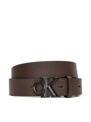 Calvin Klein Pasek Męski Ck Buckle 32Mm LV04D7022G Brązowy. Brązowe paski męskie CALVIN KLEIN, bez wzorów, ze skóry. Za 189.99 zł.