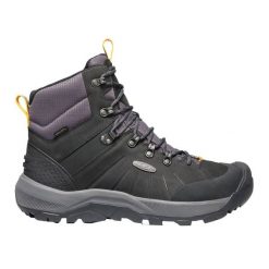 Buty trekkingowe męskie KEEN Revel IV Mid Polar. Czarne buty trekkingowe męskie Keen, z polaru, bez zapięcia, trekkingowe. Za 617.70 zł.