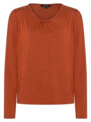 More & More Koszulka w kolorze jasnobrązowym rozmiar: 38. Brązowe bluzki damskie MORE & MORE, bez wzorów, bez kołnierzyka, bez ramiączek. Za 56.99 zł.