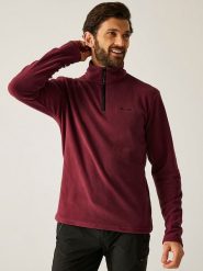 Regatta Bluza polarowa "Thompson" w kolorze bordowym rozmiar: XL. Czerwone bluzy bez kaptura męskie Regatta, xl, z polaru. Za 70.41 zł.