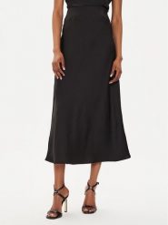 Bruuns Bazaar Spódnica midi Joane BBW3909 Czarny Regular Fit. Czarne spódniczki damskie Bruuns Bazaar, bez wzorów, z syntetyku, midi. Za 379.99 zł.