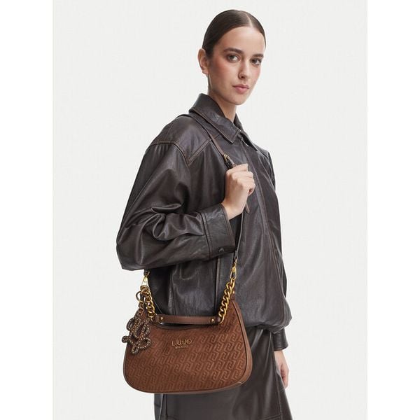 Torebka Liu Jo. Brązowe torebki klasyczne damskie Liu Jo, bez wzorów, bez dodatków. Za 499.99 zł.