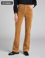 LEE BREESE BOOT DAMSKIE SPODNIE MATERIAŁOWE TOBACCO BROWN L31TMI78 112139882. Brązowe spodnie materiałowe damskie Lee, bez wzorów, z materiału. Za 199.99 zł.