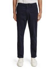 Scotch & Soda Spodnie chino w kolorze granatowym rozmiar: W29/L34. Niebieskie spodnie materiałowe męskie Scotch & Soda, bez wzorów. Za 105.38 zł.