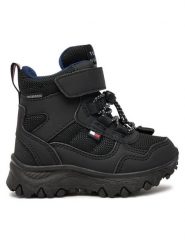 Tommy Hilfiger Śniegowce Fur Boot T1X5-33710-1492 M Czarny. Czarne buty zimowe chłopięce Tommy Hilfiger, z materiału. Za 359.99 zł.
