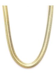 MOODE Naszyjnik - dł. 41 cm rozmiar: onesize. Żółte naszyjniki damskie MOODE, ze stali. Za 100.75 zł.