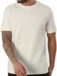Koszulka Męska Puma Ess Small Logo T-Shirt Plus Size. Brązowe t-shirty męskie Puma, m, bez wzorów, z bawełny, bez kołnierzyka. Za 99.00 zł.