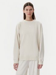 Puma Bluza Ess 685401 Beżowy Oversize. Brązowe bluzy bez kaptura damskie Puma, s, z bawełny. Za 139.99 zł.