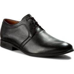 Półbuty GINO ROSSI - Chuck MPV678-N82-E100-9900-0 99. Czarne buty wizytowe męskie Gino Rossi, ze skóry, bez zapięcia. W wyprzedaży za 179.00 zł.