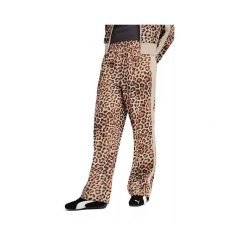 Puma Spodnie T7 Leo Luxe Aop Straight 63234387. Brązowe spodnie dresowe damskie Puma, xl, bez wzorów, z tkaniny. Za 280.00 zł.