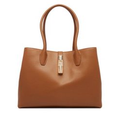 Torebka Furla. Brązowe torebki klasyczne damskie Furla, bez wzorów, bez dodatków. Za 1,529.00 zł.