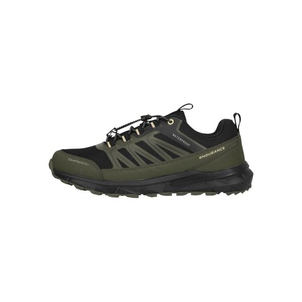 Buty trekkingowe Endurance Ferill WP. Czarne buty trekkingowe męskie Endurance, bez zapięcia, trekkingowe. Za 295.00 zł.