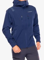 Kurtka z membraną La Sportiva Helixir Shell Jacket. Niebieskie kurtki męskie La Sportiva, l, bez wzorów, z materiału, bez kaptura. Za 1,318.89 zł.