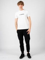 Les Hommes T-shirt | LF224302-0700-1009 | Grafic Print | Mężczyzna | Biały. Białe t-shirty męskie Les Hommes, m, bez wzorów, z bawełny, bez kołnierzyka. W wyprzedaży za 269.00 zł.