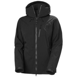 Damska kurtka wodoodporna Helly Hansen Odin Infinity 2.0. Czarne kurtki damskie Helly Hansen, bez kaptura. W wyprzedaży za 2,902.00 zł.