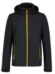 Icepeak Kurtka softshellowa "Biggs" w kolorze granatowym rozmiar: 46. Niebieskie kurtki outdoor męskie ICEPEAK, bez wzorów, z materiału, bez kaptura. Za 166.88 zł.
