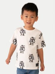 Mayoral T-Shirt 3068 Biały Regular Fit. Białe t-shirty chłopięce Mayoral, bez wzorów, z bawełny, bez ramiączek. Za 79.99 zł.