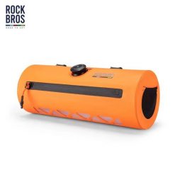 Sakwa, torba rowerowa wodoodporna ROCKBROS Road to Sky AS-143. Brązowe torebki klasyczne damskie ROCKBROS, bez wzorów, z materiału, bez dodatków. Za 259.00 zł.