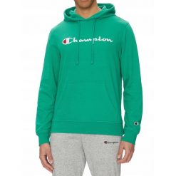 BLUZA męska CHAMPION 220726-GS130 kangurka z kapturem bawełna zielona XXL. Zielone bluzy z kapturem męskie CHAMPION, m, z bawełny. Za 249.00 zł.