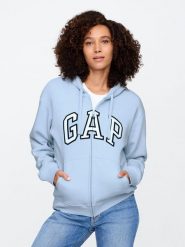 GAP Bluza w kolorze błękitnym rozmiar: XL. Niebieskie bluzy z kapturem damskie GAP, xl. Za 118.56 zł.