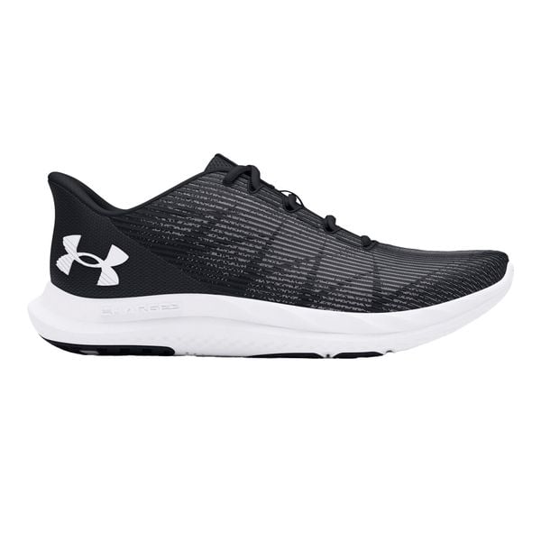 Buty Treningowe Dla Kobiet Charged Speed Swift. Czarne obuwie trekkingowe damskie Under Armour. Za 344.99 zł.