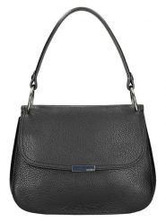 Wojas Skórzana torebka w kolorze czarnym - 31 x 23 x 11 cm rozmiar: onesize. Czarne torebki klasyczne damskie Wojas, bez wzorów, z materiału, bez dodatków. Za 377.74 zł.