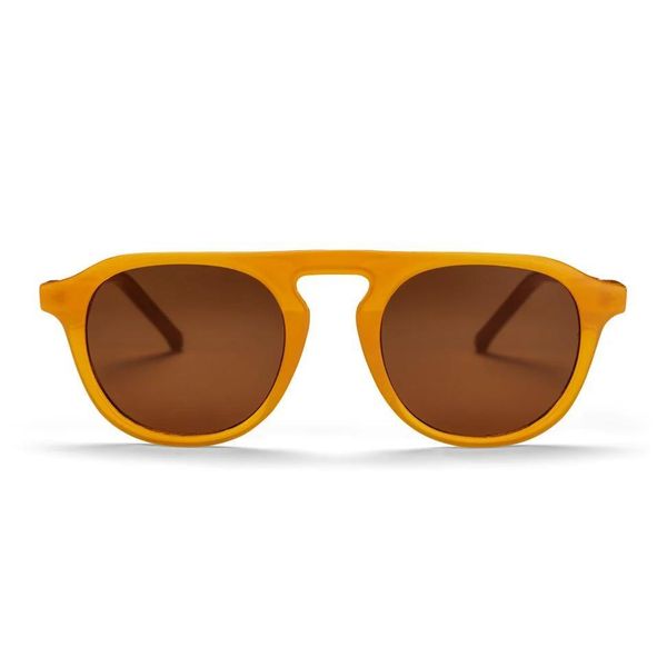 Okulary CHPO Hudson musztardowe 16134HA. Brązowe okulary przeciwsłoneczne męskie CHPO BRAND. W wyprzedaży za 143.35 zł.