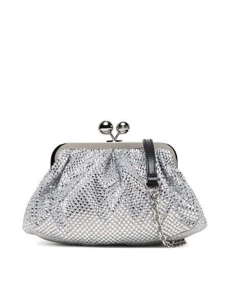 Weekend Max Mara Torebka Emy 2525516135650 Biały. Białe torebki klasyczne damskie Weekend Max Mara, bez wzorów, z materiału, bez dodatków. Za 1,039.00 zł.