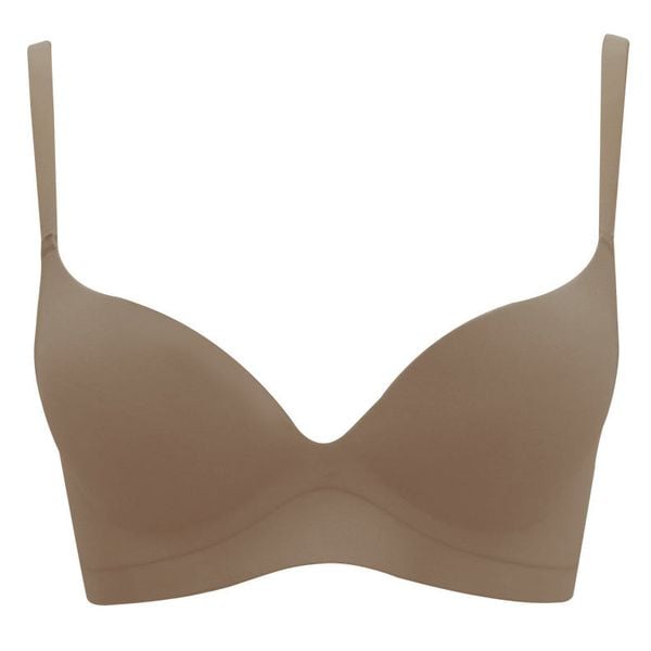 Biustonosz push-up z pianki z elastycznymi ramiączkami Emmaline. Czarne biustonosze Intica, bez wzorów. Za 59.00 zł.