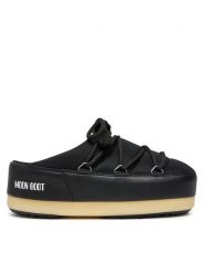 Moon Boot Klapki Evx 80D1470030 Czarny. Czarne klapki damskie Moon Boot, bez wzorów, ze skóry, bez obcasa. Za 629.99 zł.