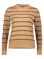 ESPRIT Sweter w kolorze beżowym rozmiar: XL. Brązowe swetry klasyczne damskie Esprit, xl, z bawełny, bez kołnierzyka. Za 83.62 zł.